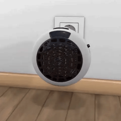 Calefactor termocerámico portatil