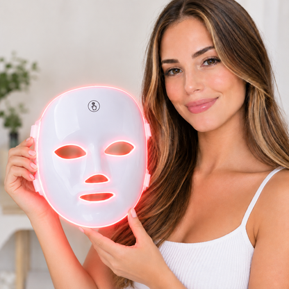 Máscara facial LED