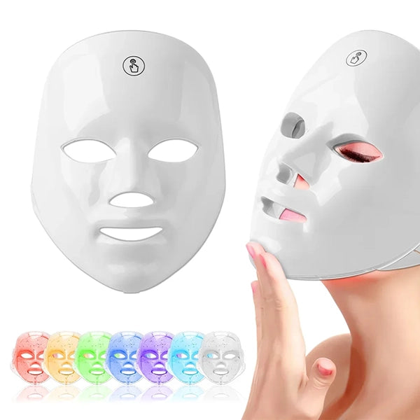 Máscara facial LED